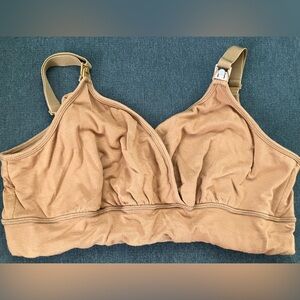 Nursing Bralette - Nude Tan Comfort Support